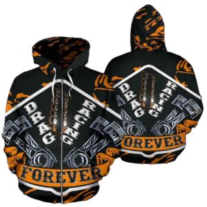 Drag Racing Forever All Over Print Hoodie 1 1.jpg