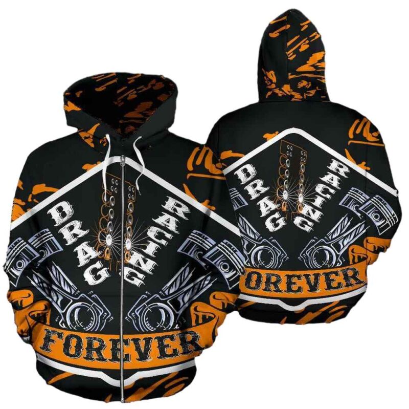Drag Racing Forever All Over Print Hoodie 1 1.jpg