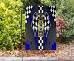 Drag Racing Garden Flag Blue 1.jpg