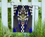 Drag Racing Garden Flag Blue 3.jpg
