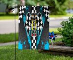 Drag Racing Garden Flag Carolina Blue 3.jpg