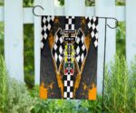 Drag Racing Garden Flag Orange 2.jpg