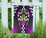 Drag Racing Garden Flag Pink 2.jpg