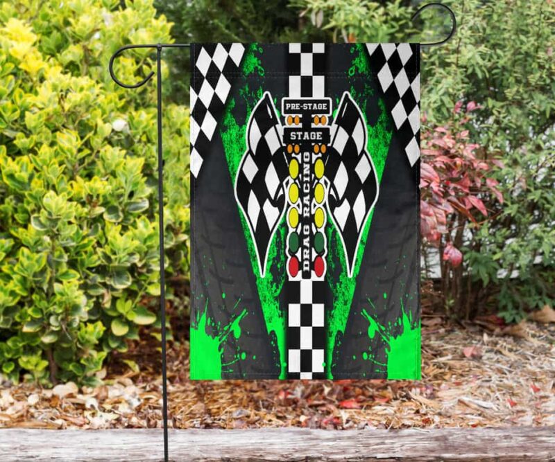 Drag Racing Garden Flag Pistachio 1.jpg