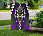 Drag Racing Garden Flag Purple 3.jpg