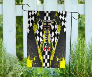 Drag Racing Garden Flag Yellow 1.jpg