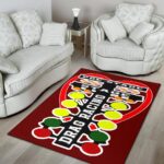 Drag Racing Heart Rectangle Rug Maroon 3.jpg