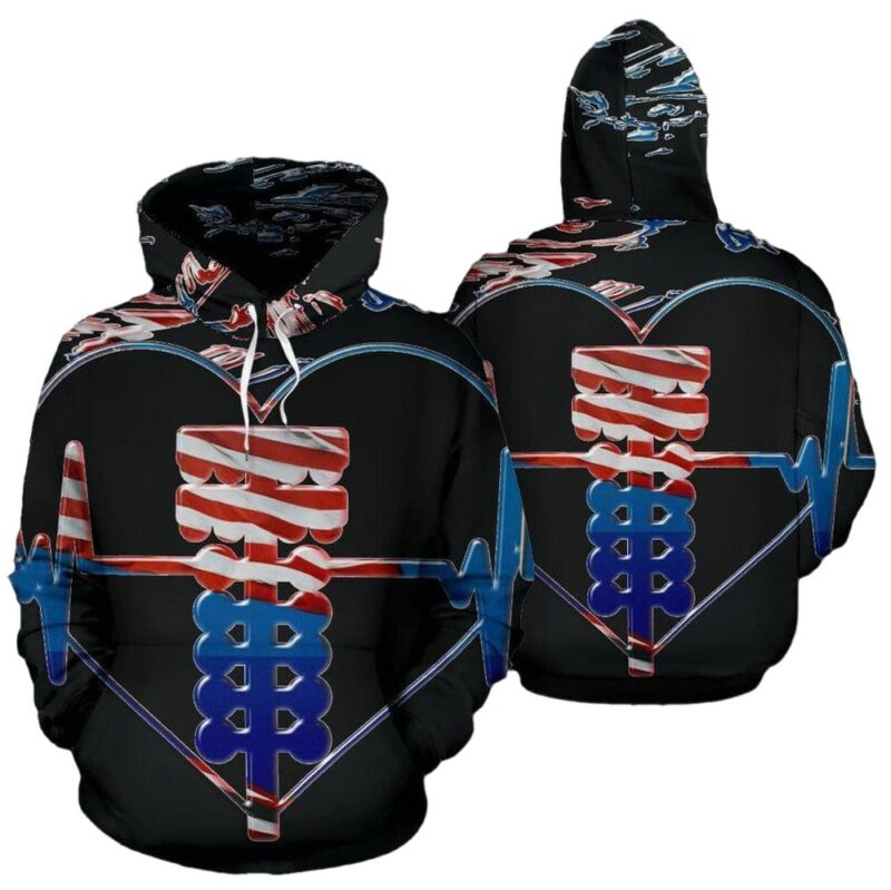 Drag Racing Heartbeat All Over Print Hoodie 1 1.jpg