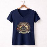 Drag Racing Pit Crew Team 2 Womens V Neck.jpg