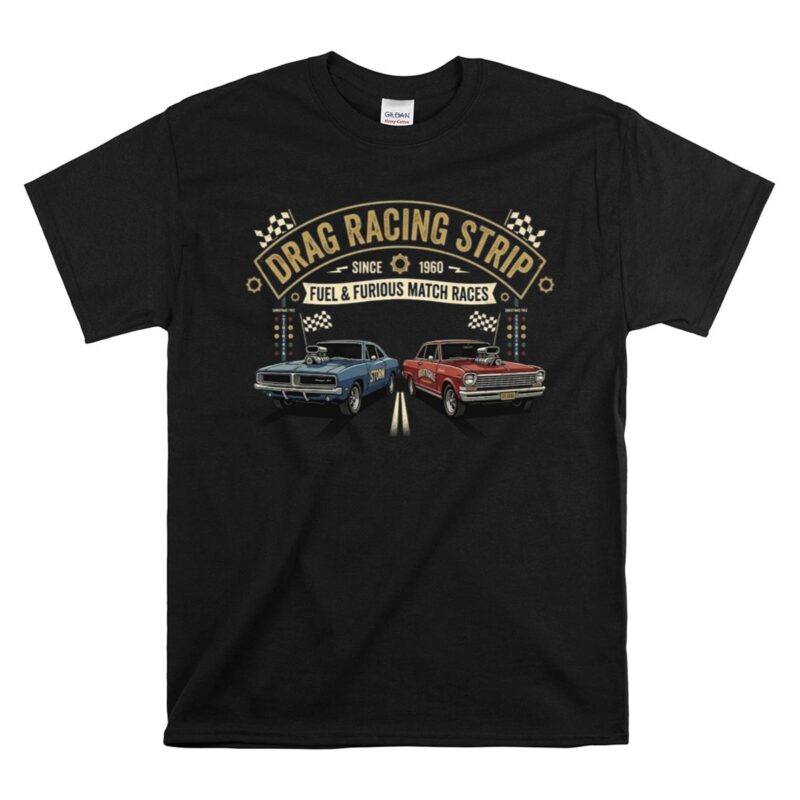 Drag Racing Vintage Strip 1 T Shirt.jpg