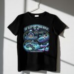 Eat Sleep Dirt Track Repeat Funny Racing 3 T Shirt.jpg