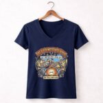 Eat Sleep Motocross Repeat Funny Racing 2 Womens V Neck.jpg