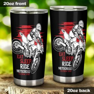 Eat Sleep Ride Motocross 20oz Tumbler 2.jpg