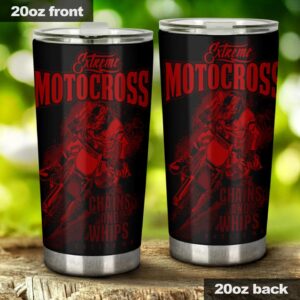 Extreme Motocross Chains And Whips Excite Me 20oz Tumbler Red 2.jpg