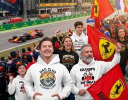 F1 Dad Hoodie Banner