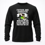 Father and Daughter Working On And Racing Car 2 Sweatshirt.jpg