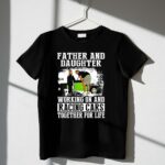 Father and Daughter Working On And Racing Car 3 T Shirt.jpg