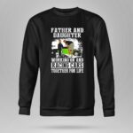 Father and Daughter Working On And Racing Car 9 Sweatshirt.jpg