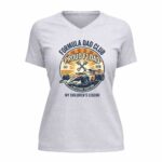 Formula Dad Club Vintage 4 Womens V Neck.jpg
