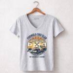 Formula Dad Club Vintage 6 Womens V Neck.jpg