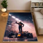 Formula One Racing Car Road Rectangle Rug 3.jpg