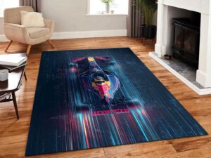 Formula Racing Car Speed Race Rectangle Rug 1.jpg