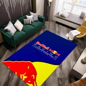Formula Racing Red Bull Rectangle Rug 1.jpg