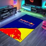Formula Racing Red Bull Rectangle Rug 2.jpg