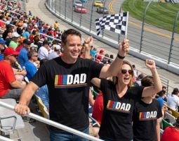 Funny NASCAR Dad Shirt Banner