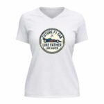 Future F1 Fan Like Father Like Racer 2 Womens V Neck.jpg