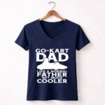 Go Kart Dad Like A Normal Father But Much Cooler 5 Womens V Neck.jpg