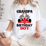 Grandpa Of The Birth Day Boy Formula 1 T Shirt.jpg