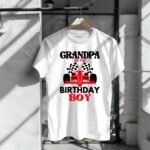Grandpa Of The Birth Day Boy Formula 3 T Shirt.jpg