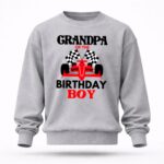 Grandpa Of The Birth Day Boy Formula 5 Sweatshirt.jpg