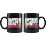Happiness Isnt Around The Corner It Is The Corner Sprint Car Mug 1.png