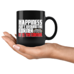 Happiness Isnt Around The Corner It Is The Corner Sprint Car Mug 3.png