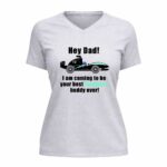 Hey Dad F1 Kimi Antonelli 4 Womens V Neck.jpg