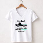 Hey Dad Formula George Russell 5 Womens V Neck.jpg