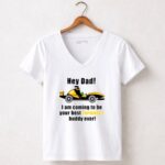 Hey Dad Formula Oscar Piastri Buddy Ever 5 Womens V Neck.jpg