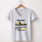 Hey Dad Formula Oscar Piastri Buddy Ever 6 Womens V Neck.jpg