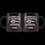 I Asked God For A Racing Partner He Sent Me My Son Sprint Car Racing Mug 1.jpg