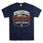 I Raise Racers F1 Dad Vintage 5 T Shirt.jpg