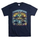 Id Rather Be Drag Racing Funny Racing 5 T Shirt.jpg