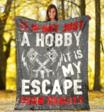 It Is Not Just A Hobby Drag Racing Blanket 1.jpg