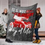 Its Not A Hobby Its A Way Of Life Sprint Car Blanket 2.jpg