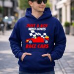 Just A Boy Who Loves Race Cars Gift Dad 4 Hoodie.jpg