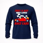 Just A Boy Who Loves Race Cars Gift Dad 6 Sweatshirt.jpg