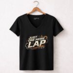 Just One More Lap Dirt Bike 4 Womens V Neck.jpg