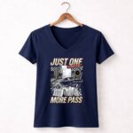 Just One More Pass 2 Womens V Neck.jpg