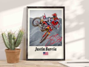 Justin Barcia Motocross and Supercross Rider Signature Wall Art 1.jpg
